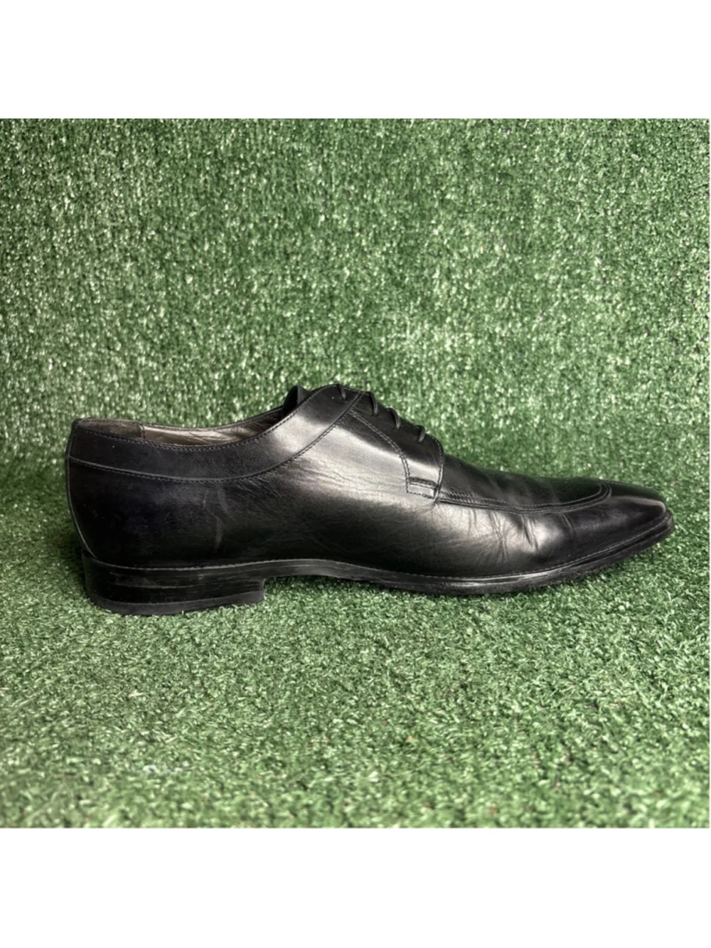 TO BOOT NEW YORK ADAM DERRICK‎ Black Leather Split Toe Oxford Shoes Sz 11.5
